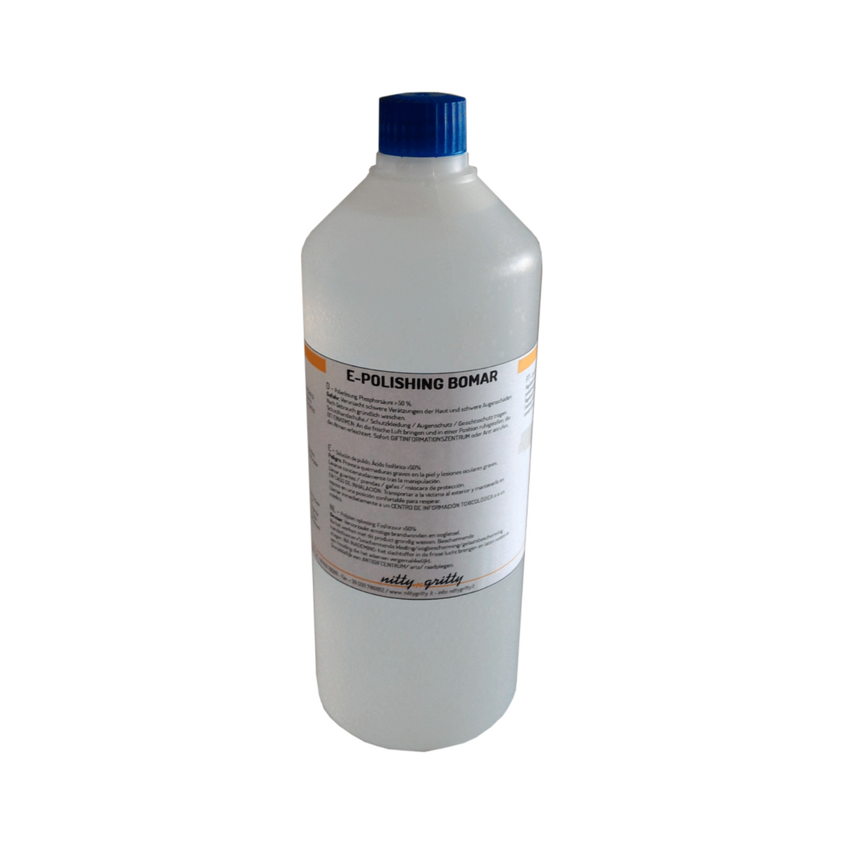 NITTY-GRITTY E-POLISHING BOMAR (electropolishing solution) 6 x 1 L